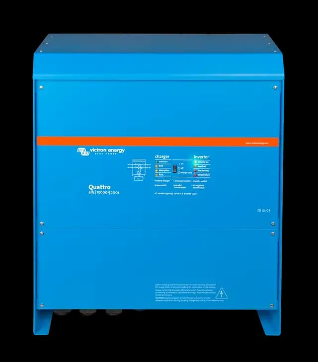 Quattro 48/15000 — 15kVA 48V, dual AC input